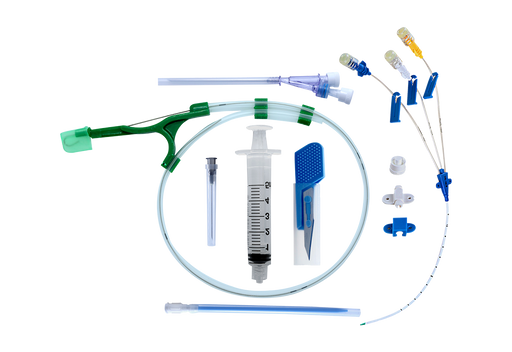 CVC kits 4fr x 5cm  tripple with dressing Neonatal