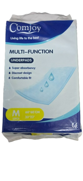 COMJOY UNDERPADS/BEDLINERS LARGE