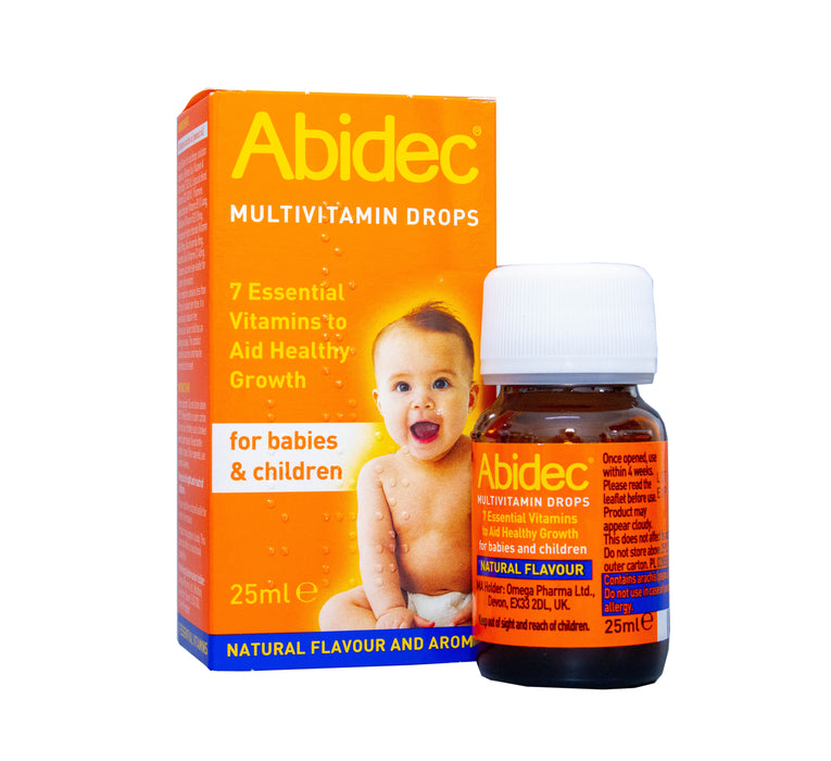 Abidec multivitamin drops for babies & children