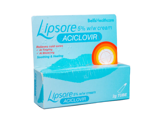 lipsor aciclovir cream