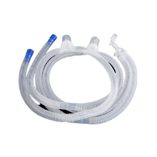 Reusable Silicone Breathing Circuit with  Water Traps Adult