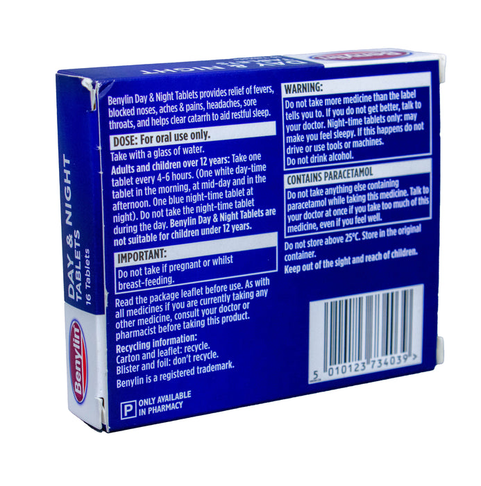 Benylin Cold and Flu Tablets