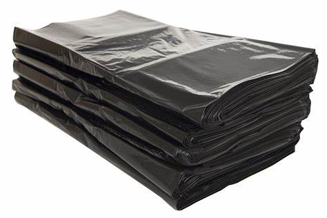 Black Biohazard Bin liners