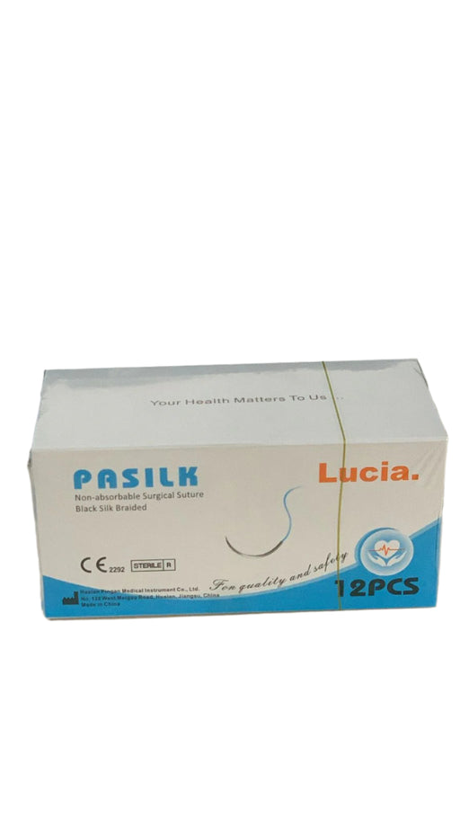 Black Silk Braided Sutures