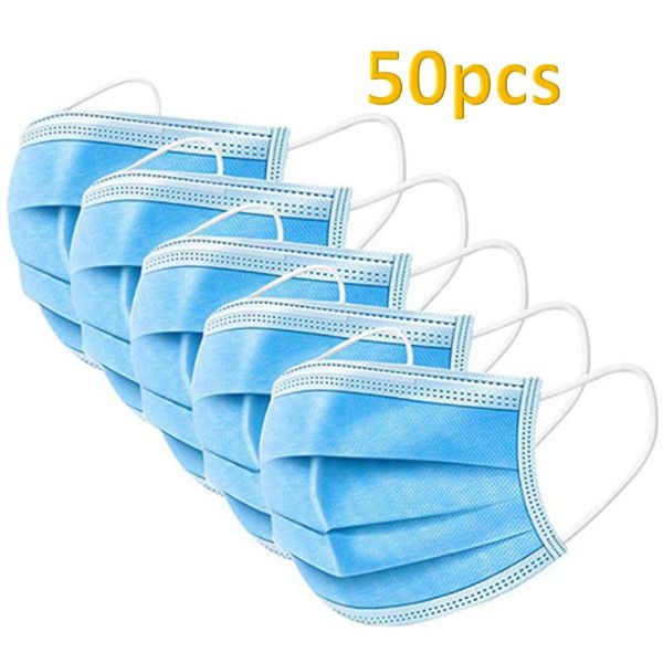3Ply Disposable Surgical Face Masks (50 Units per Pack)