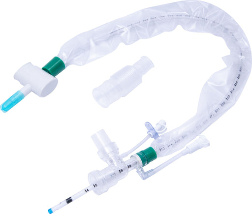 Closed suction catheters
