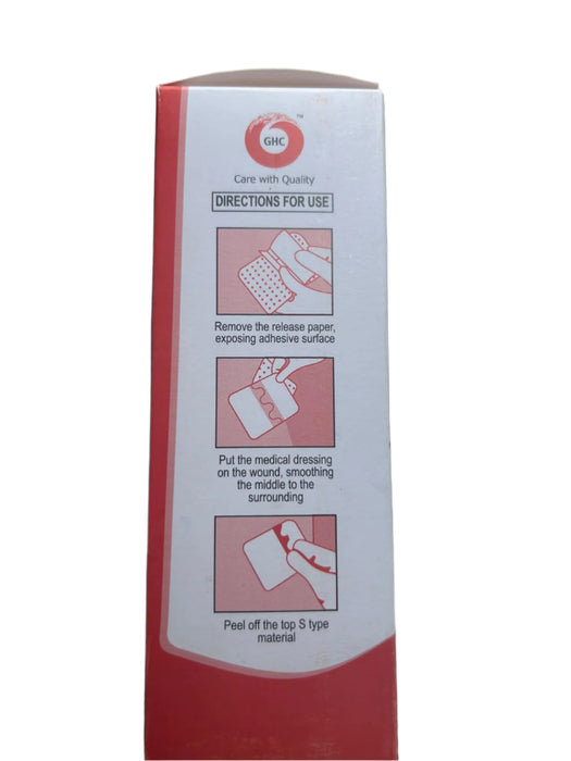 Sterisil Transparent Adhesive Wound Dressing with Silver pad ( Pack Size 25 pcs)