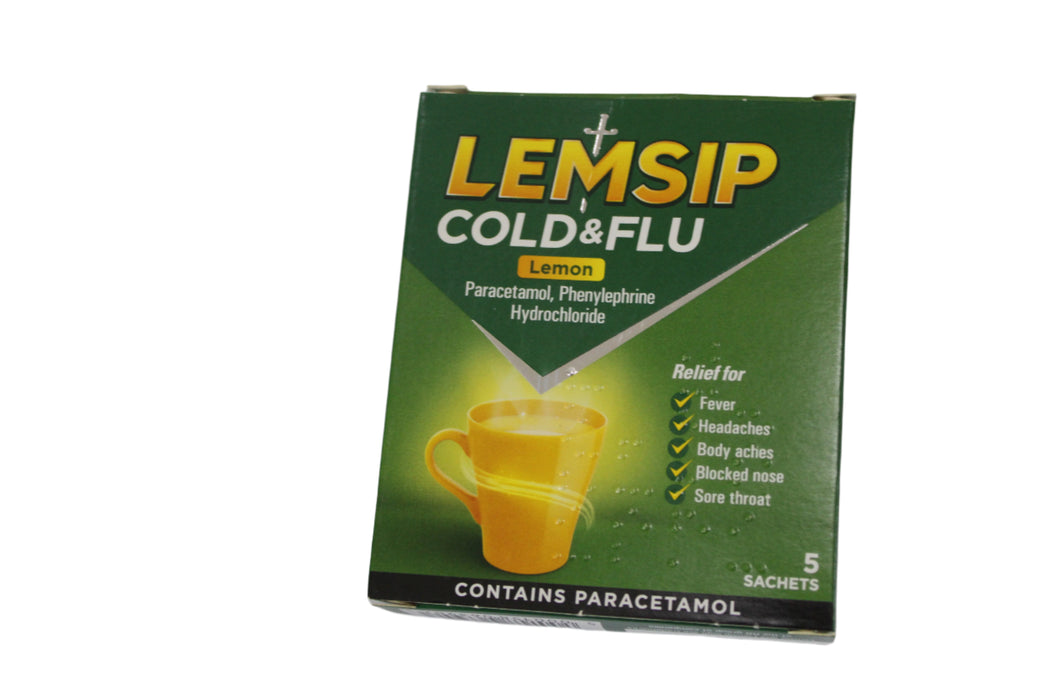 Lemsip Max Cold & Flu Lemon Sachets