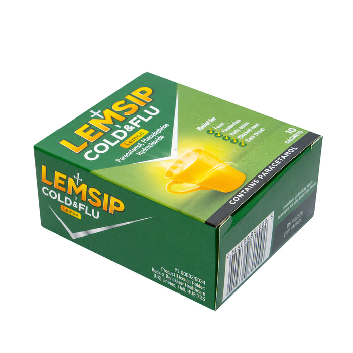 lemsip cold & flu lemon