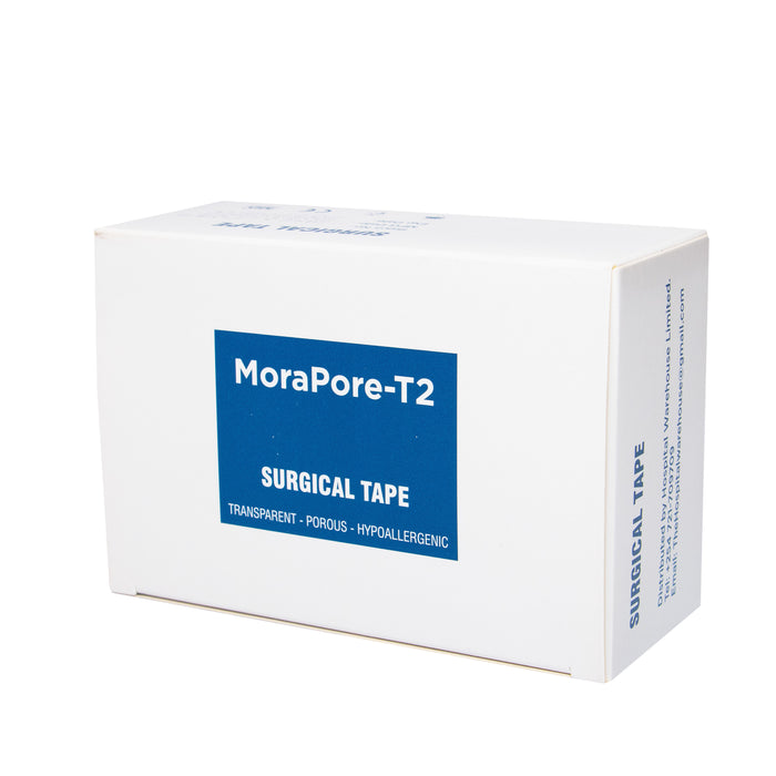 Transparent Surgical Tape ( Transpore)2 inch 2" by 5 Yards (5 cm by 4.5 cm) - 6 Pieces Per Unit