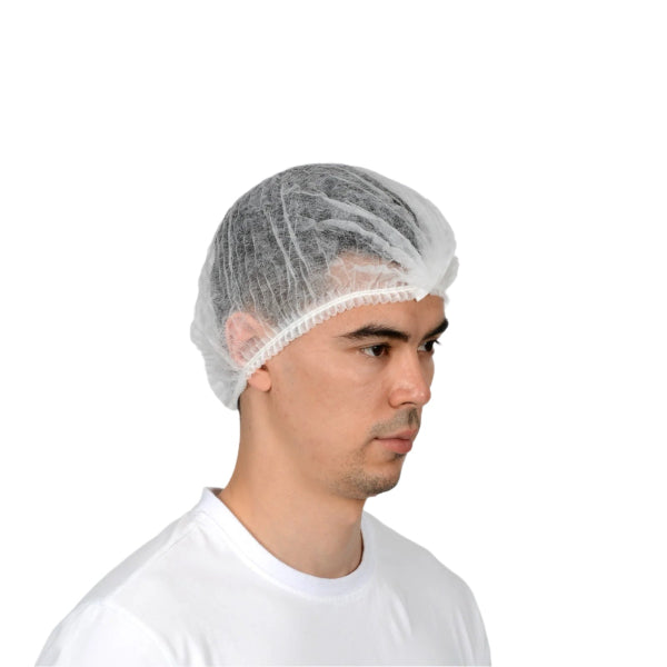 Nurse Caps (White, Blue, and Green) – 100 Units Per Pack