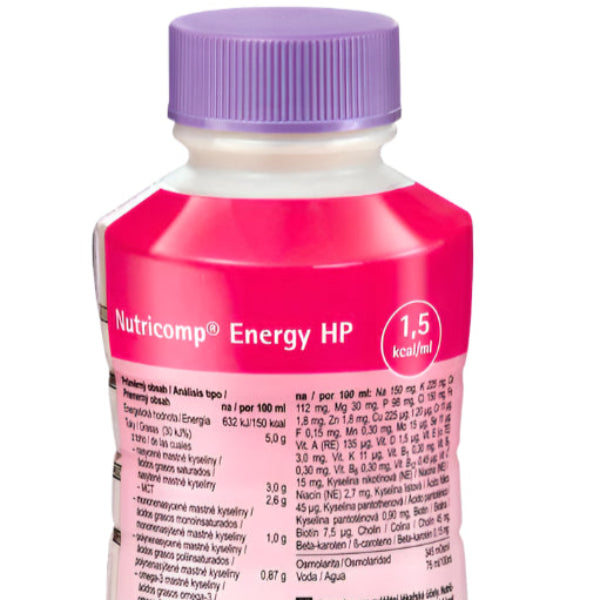 Nutricomp Energy HP Fiber Neutral - 500ml