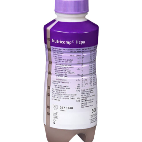 Nutricomp Hepa Chocolate - 500MLS