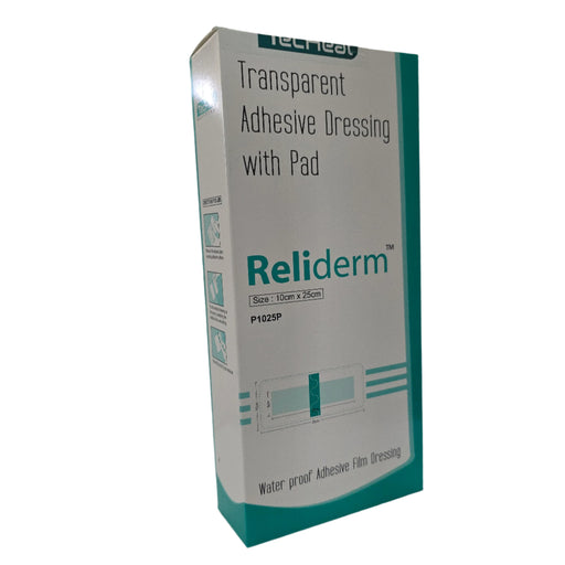 Reliderm Transparent Adhesive dressing with Pad