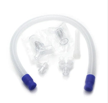 Reusable Silicone Breathing Circuit with Reservoir Bag Child