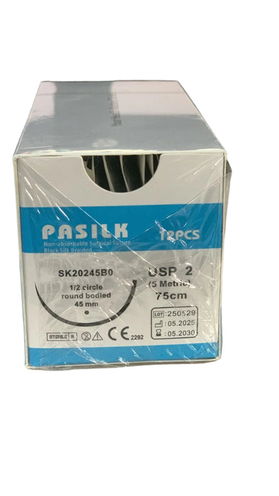 Silk Black Braided Sutures