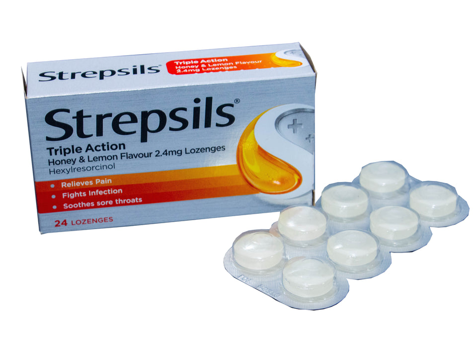 strepsils lozenges triple action