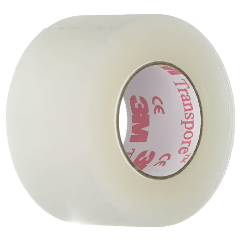 Transparent Surgical Tape ( Transpore)1 Inch 1" by 5 Yards ( 2.5 cm by 4.5 cm) - 12 Pieces Per Packer Unit