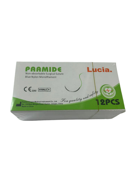 Nylon Sutures 3/0 RB (12 Units Per Pack)