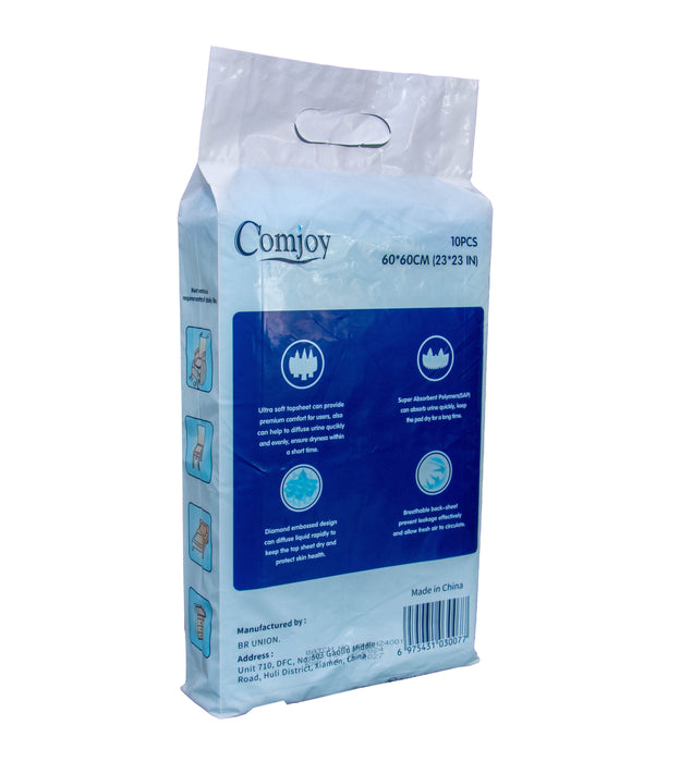 Comjoy underpads 60cm * 60cm 10pcs
