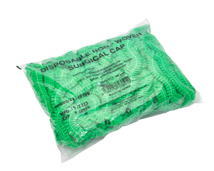 disposable non-woven surgical cap