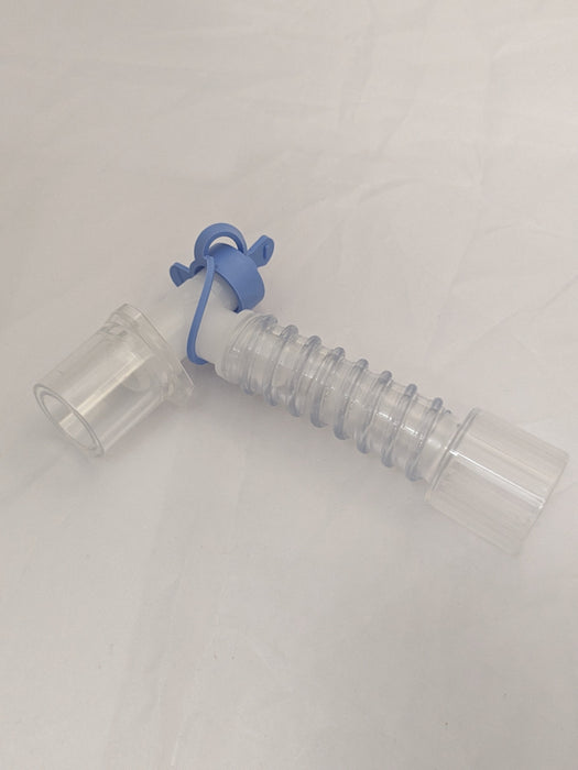Catheter mounts double swivel elbow 15f/22m
