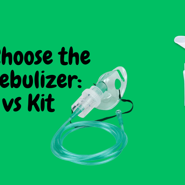 How to Choose the Right Nebulizer: Mask vs Kit – What's the Difference?