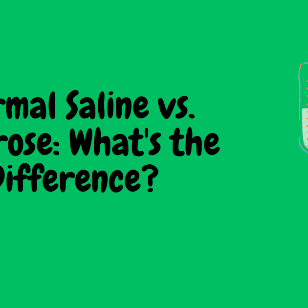 Normal Saline vs. Dextrose: What's the Difference?