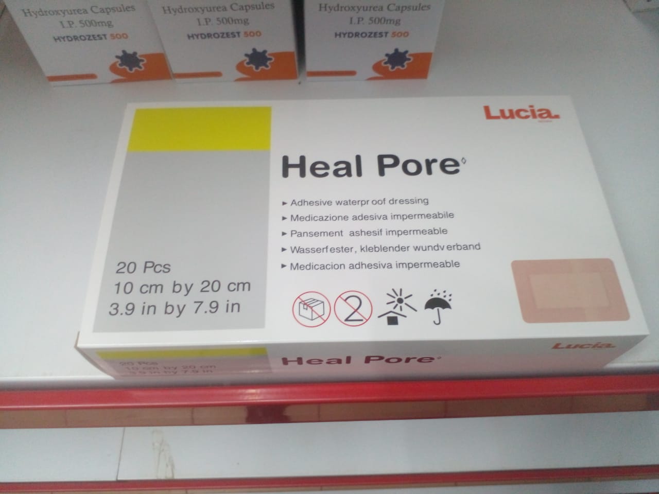 Lucia Heal Pore waterproof dressings