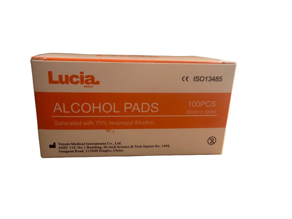 Alcohol pads 70% Isopropyl alcohol