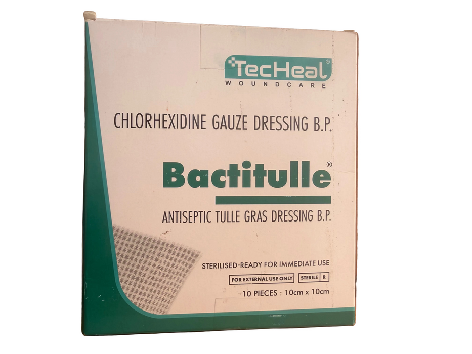 Bactitulle Chlorhexidine Gauze Dressing 10cm*10cm