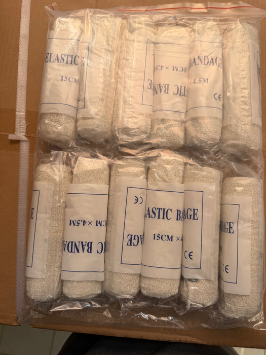 Crepe Bandage (2" 3" 4" 6")  12 pcs