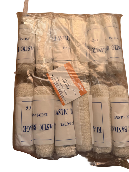 Crepe Bandage (2" 3" 4" 6")  12 pcs