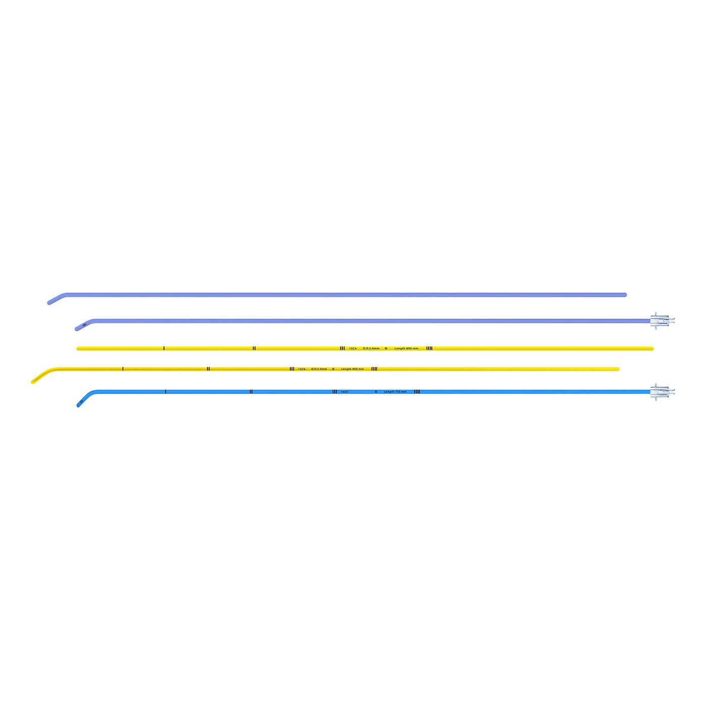 Bougie (Endotracheal Tube Introducer) – Fr 6, 10, 15 for Difficult ...
