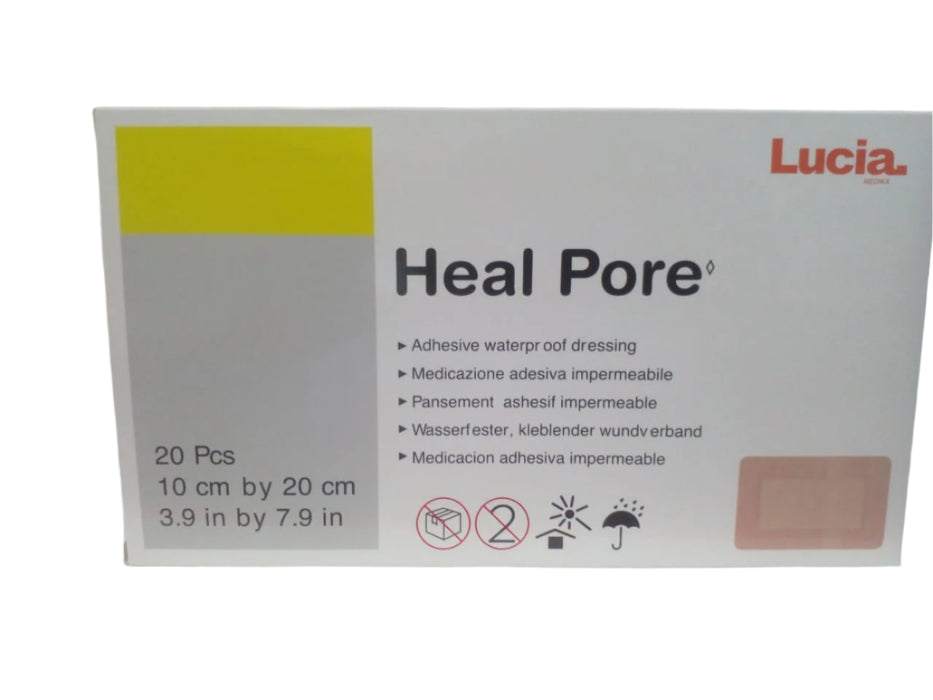 Lucia Heal Pore Adhesive Wound Dressing(Primapore) (10*25cm/10*20cm/8* — Hospital Warehouse Kenya Lucia Heal Pore Adhesive Wound Dressing(Primapore) (10*25cm/10*20cm/8* — Hospital Warehouse Kenya