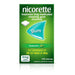 Nicorette freshmint 2mg medicated chewing gum packaging on a white background