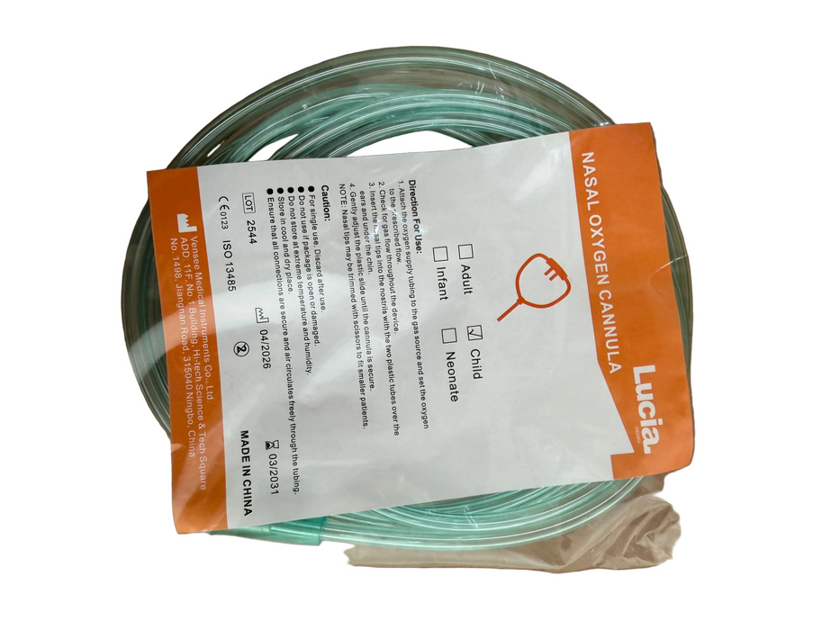 Nasal Oxygen Cannula