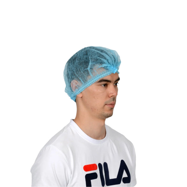 Nurse Caps (White, Blue and Green) - 100 Units Per Pack