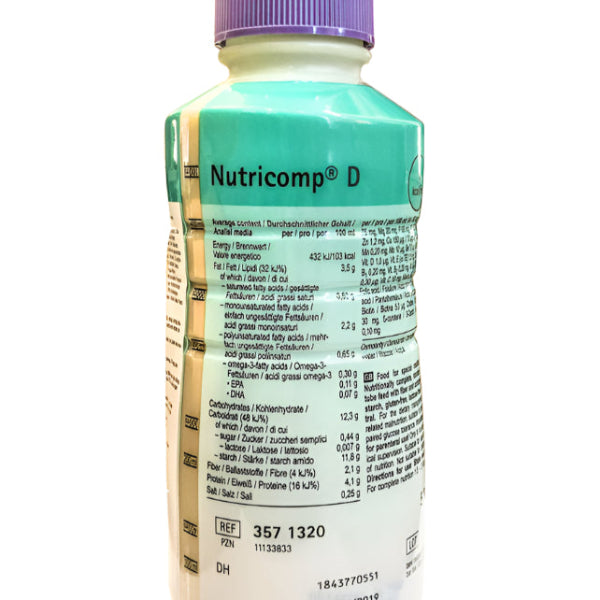 Nutricomp D neutral - 500ml — Hospital Warehouse Kenya