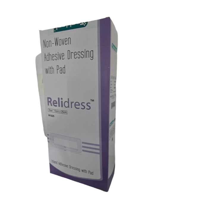 Relidress Non-woven adhesive dressing with pad