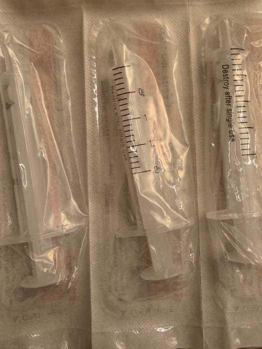 Disposable Syringes Without Needles