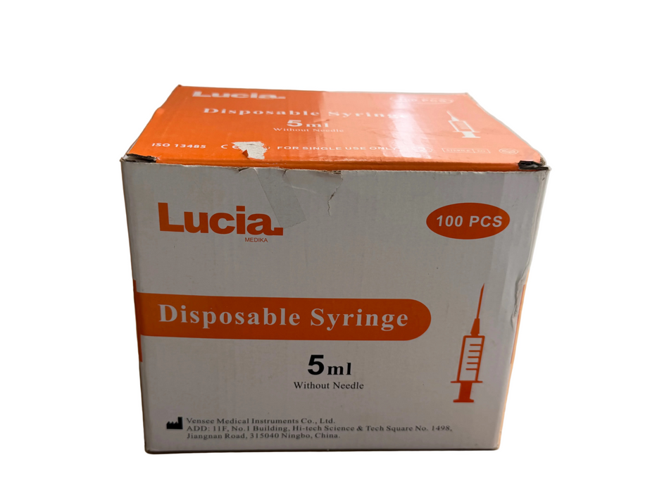 Disposable Syringes Without Needles