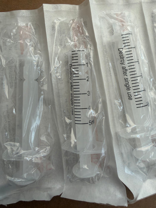 Disposable Syringes Without Needles