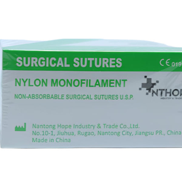 Nylon Sutures 3/0 RB (12 Units Per Pack)