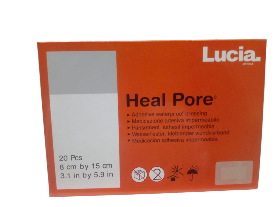 Lucia Heal Pore Adhesive Wound Dressing(Primapore) (10*25cm/10*20cm/8* — Hospital Warehouse Kenya Lucia Heal Pore Adhesive Wound Dressing(Primapore) (10*25cm/10*20cm/8* — Hospital Warehouse Kenya