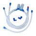 Reusable Silicone Breathing Circuit with  Water Traps Adult